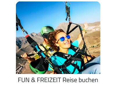 Fun und Freizeit Reisen auf https://www.trip-fit-aktiv.com buchen